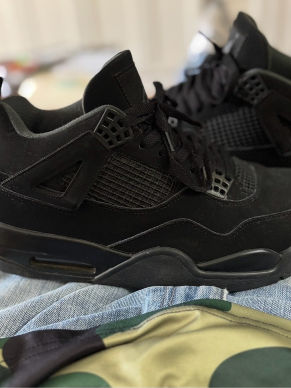 JORDAN 4 Black🐈⬛ (men size 12)
Flawless
Discounted Price-24 hrs left - Picture 2 of 9